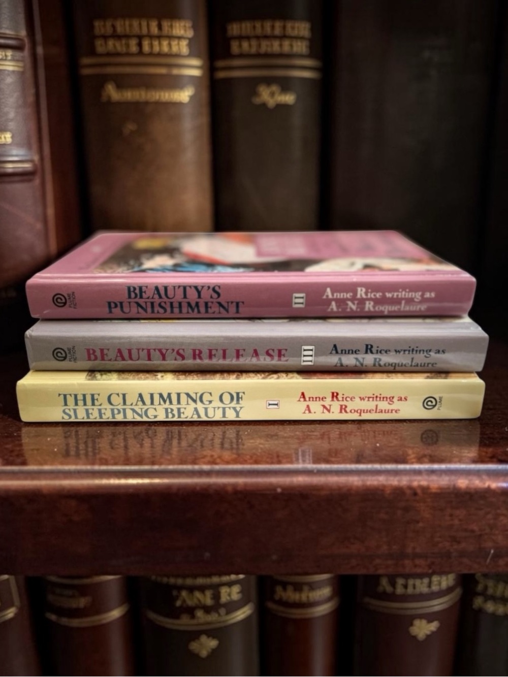 Sleeping Beauty Trilogy Hardcover Set by Anne Rice writing as A.N. Roquelaure